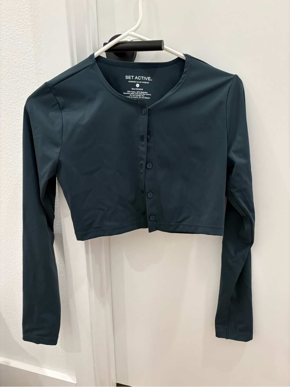 SET Active Sportsbody Cropped Long Sleeve Cardigan